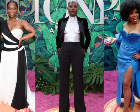 Kandi Burruss in Sergio Hudson, Lupita Nyong’o in Misha Japanwala, Amber Rufin in Rachel Gilbert More